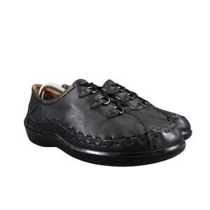 Ziera Shoes Womens 42 Allsorts Sneakers Comfort Walking Leather Lifestyle Black